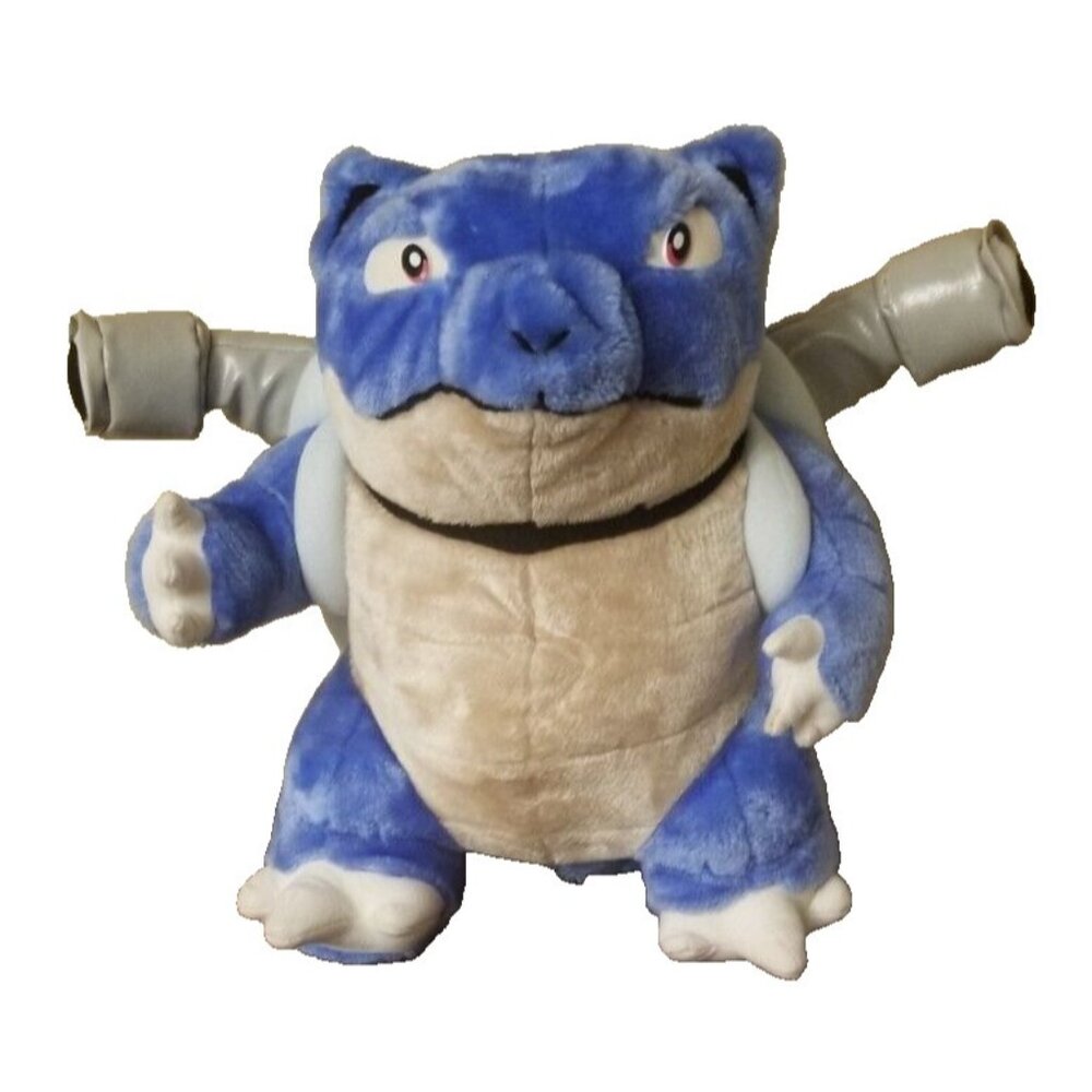 Pokemon BLASTOISE Official Nintendo 16 inch Plush/Stuffed Toy Vintage 1999